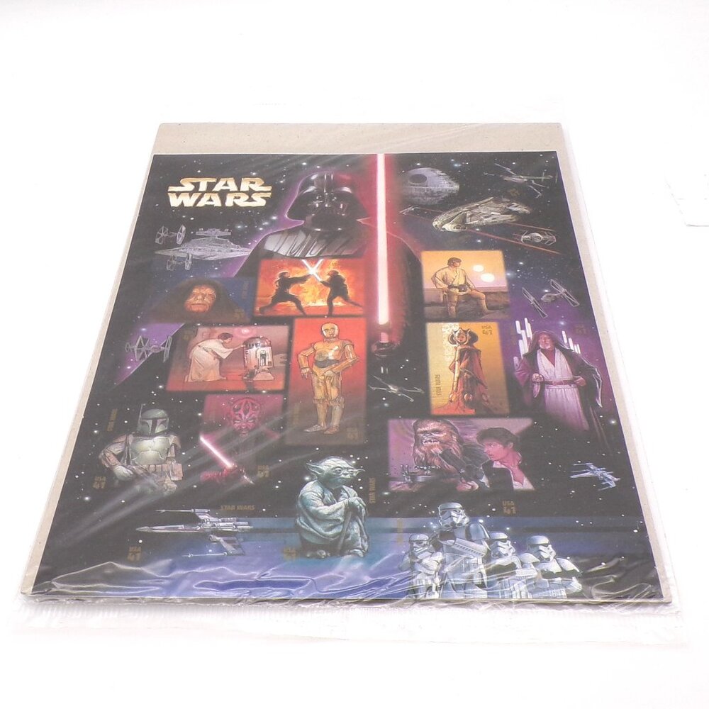 Star Wars 41 cent Stamp Set - Brand New! - Picture 7 of 10